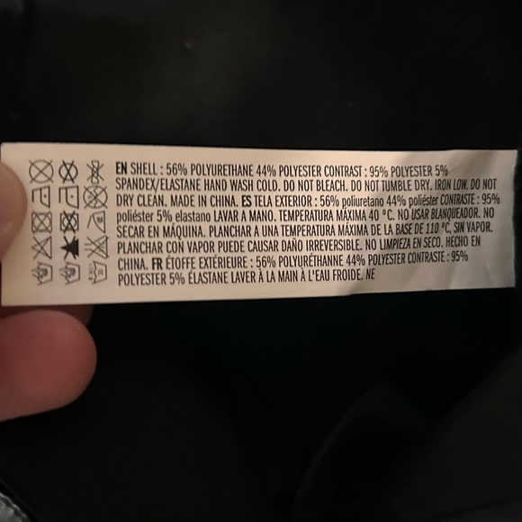 Grey Lab NWT high waist pu leather pants size S - Picture 5 of 12